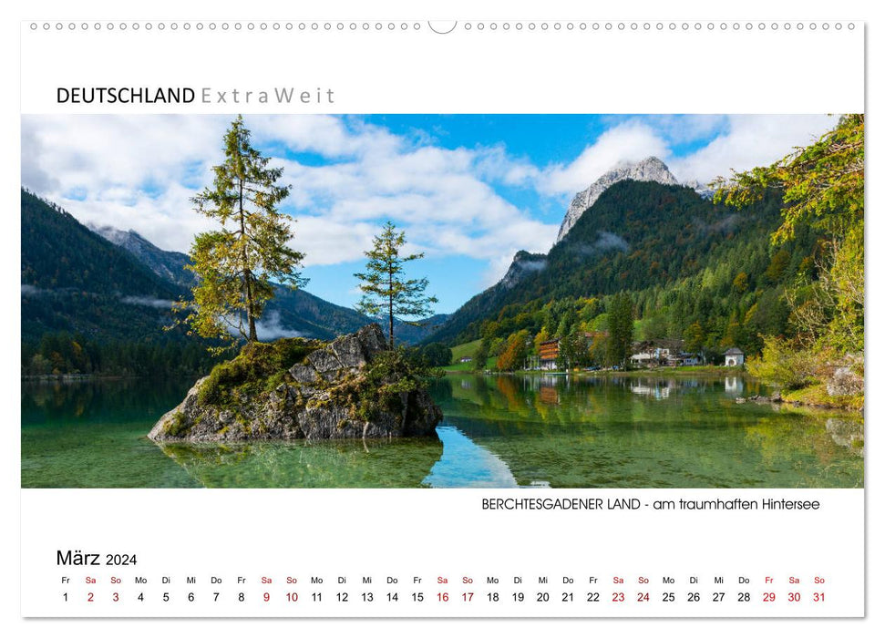 Impressionen aus dem BERCHTESGADENER LAND - Panoramabilder (CALVENDO Premium Wandkalender 2024)