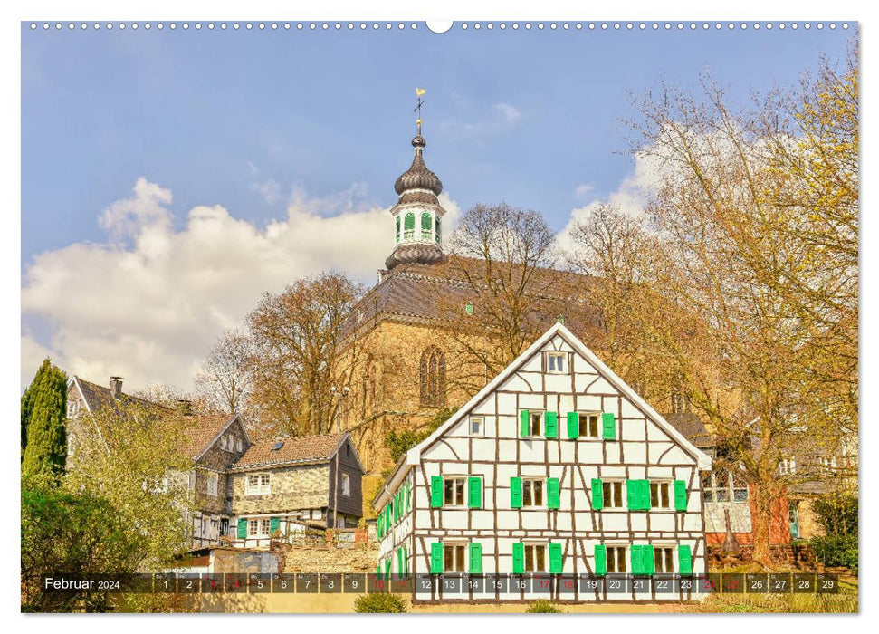 Nordrhein-Westfalen - Stadtansichten (CALVENDO Premium Wandkalender 2024)