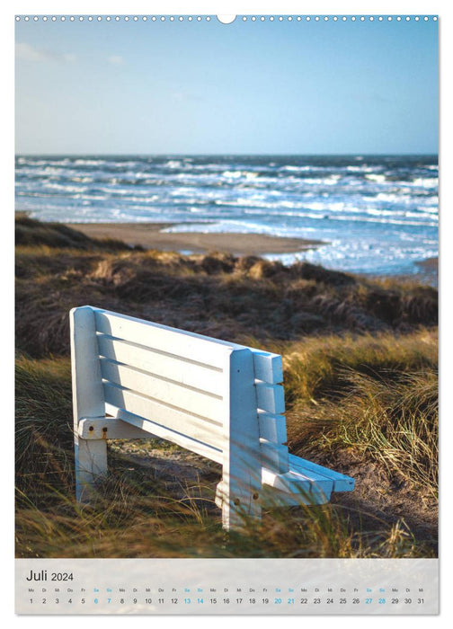 Dänemarks Nordseeküste - Vom Ringkøbing-Fjord bis zur Jammerbucht (CALVENDO Premium Wandkalender 2024)