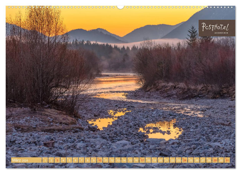 Posthotel Achenkirch - Wo die Reise beginnt (CALVENDO Premium Wandkalender 2024)