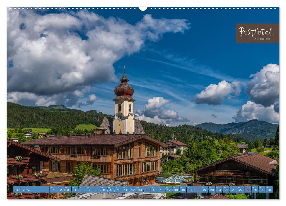 Posthotel Achenkirch - Wo die Reise beginnt (CALVENDO Premium Wandkalender 2024)