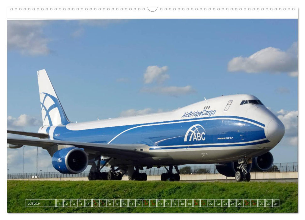 Boeing 747 - die Königin der Lüfte (CALVENDO Premium Wandkalender 2024)