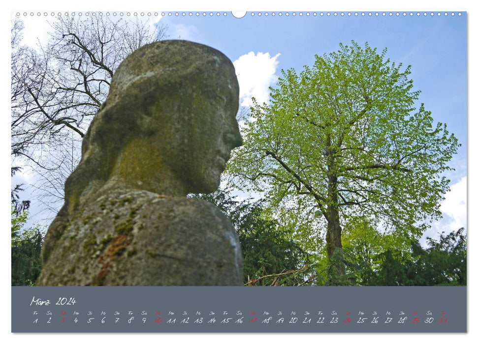 Düsseldorfer Nordpark (CALVENDO Wandkalender 2024)