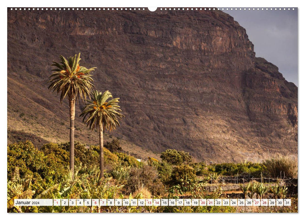 Landschaften der Kanarischen Inseln. (CALVENDO Wandkalender 2024)