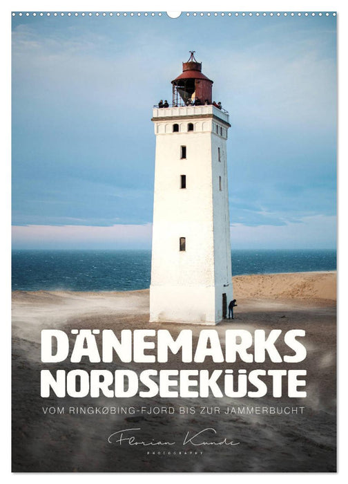Dänemarks Nordseeküste - Vom Ringkøbing-Fjord bis zur Jammerbucht (CALVENDO Wandkalender 2024)