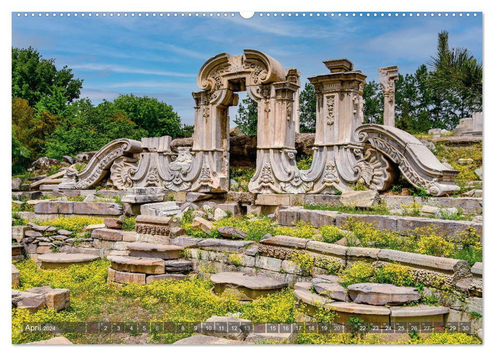 Pekings kaiserliche Paläste und Gärten (CALVENDO Premium Wandkalender 2024)