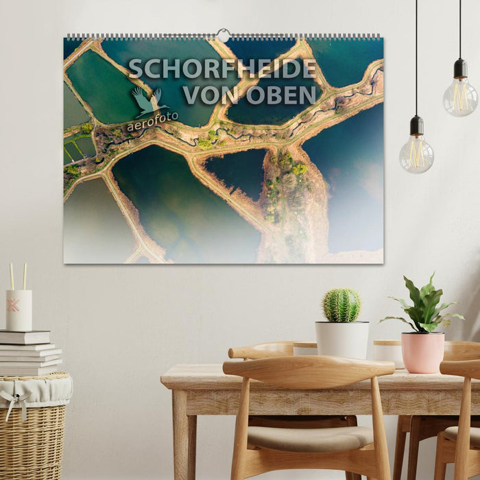 Schorfheide von oben (CALVENDO Wandkalender 2024)