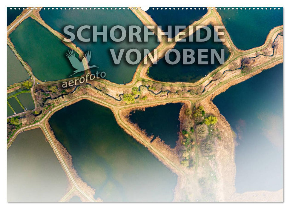 Schorfheide vu d'en haut (calendrier mural CALVENDO 2024) 