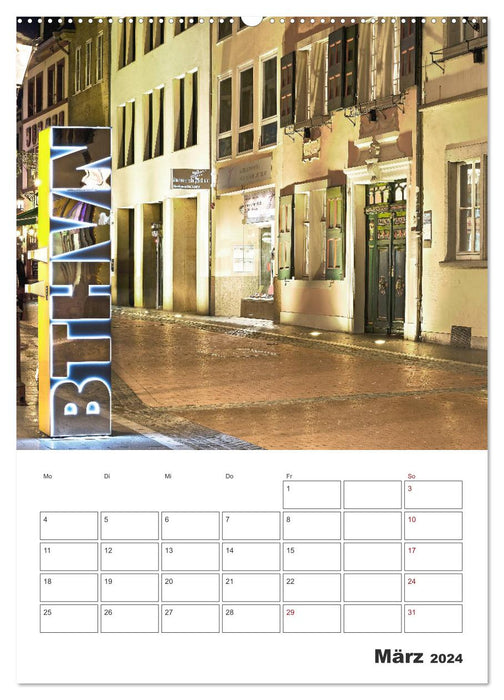 Beethovenstadt Bonn (CALVENDO Wandkalender 2024)