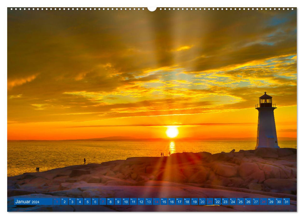 KANADA - Der maritime Osten (CALVENDO Premium Wandkalender 2024)