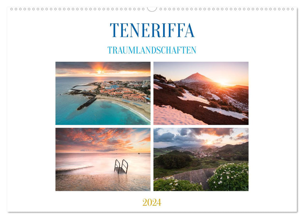 Teneriffa Traumlandschaften (CALVENDO Wandkalender 2024)