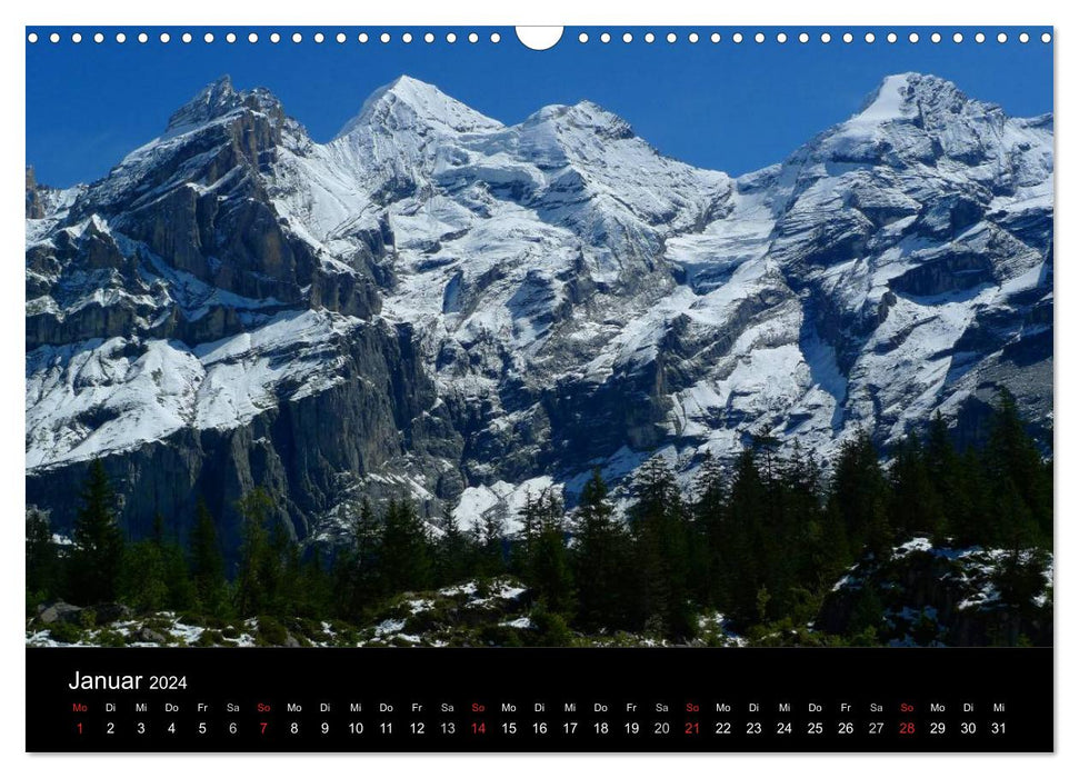 Die Welt der Berge (CALVENDO Wandkalender 2024)