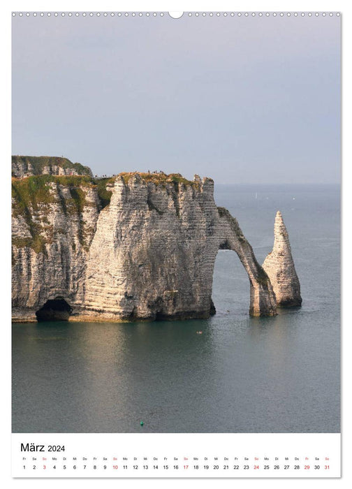 Schöne Normandie (CALVENDO Wandkalender 2024)