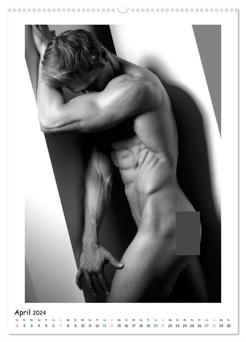 Männer... Skulptur deluxe (CALVENDO Premium Wandkalender 2024)