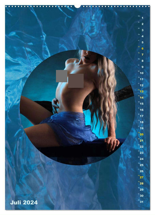 schön im rund (CALVENDO Premium Wandkalender 2024)