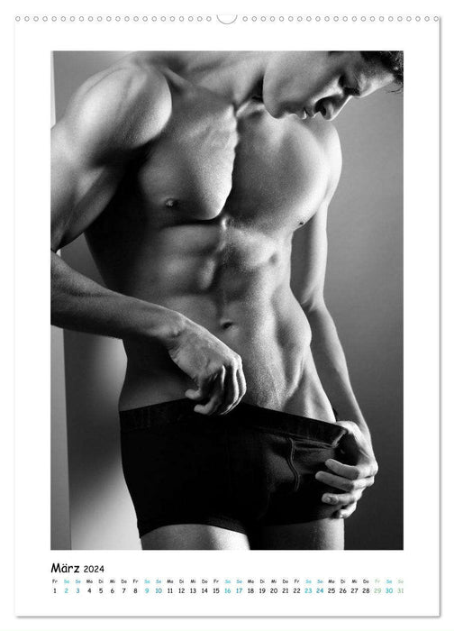 Männer... in underwear deluxe (CALVENDO Premium Wandkalender 2024)