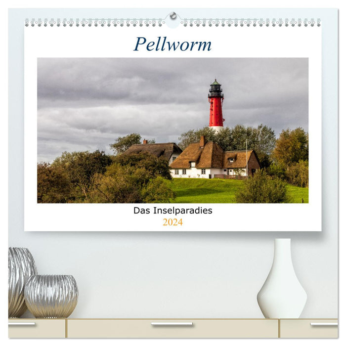 Pellworm - Das Inselparadies (CALVENDO Premium Wandkalender 2024)