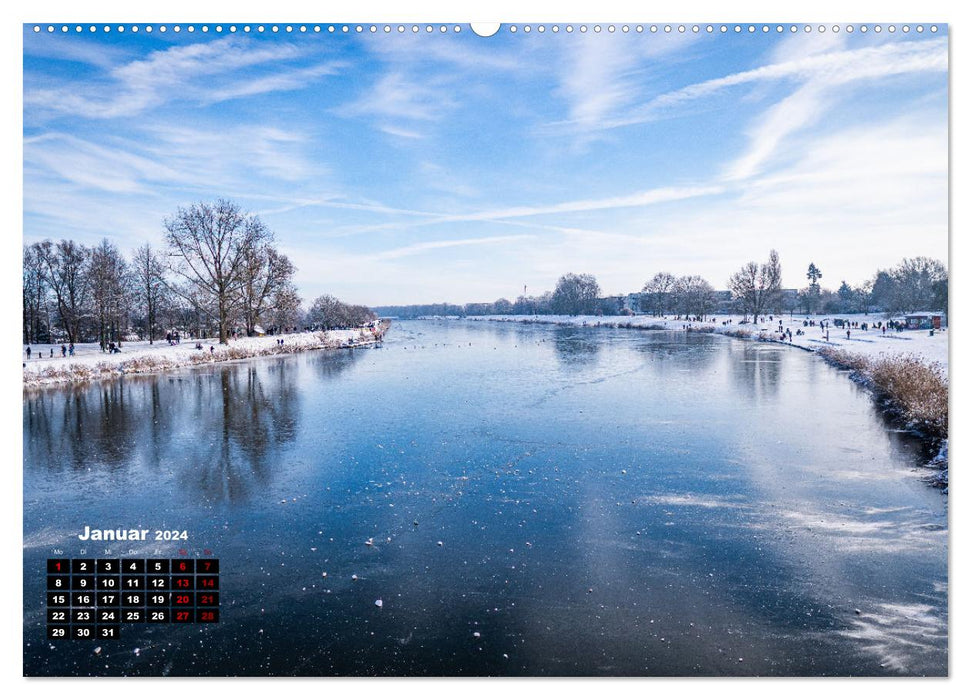 Bremen Fotokalender 2024 (CALVENDO Premium Wandkalender 2024)