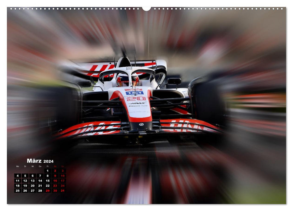 Leidenschaft Formel 1 (CALVENDO Premium Wandkalender 2024)