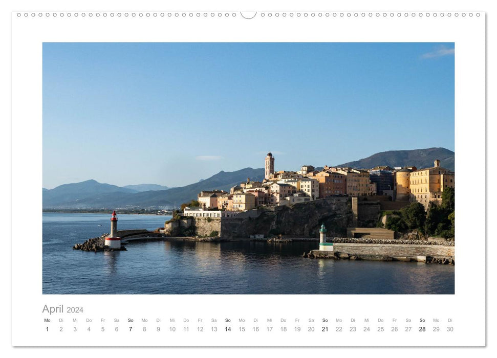 unterwegs auf Korsika (CALVENDO Wandkalender 2024)