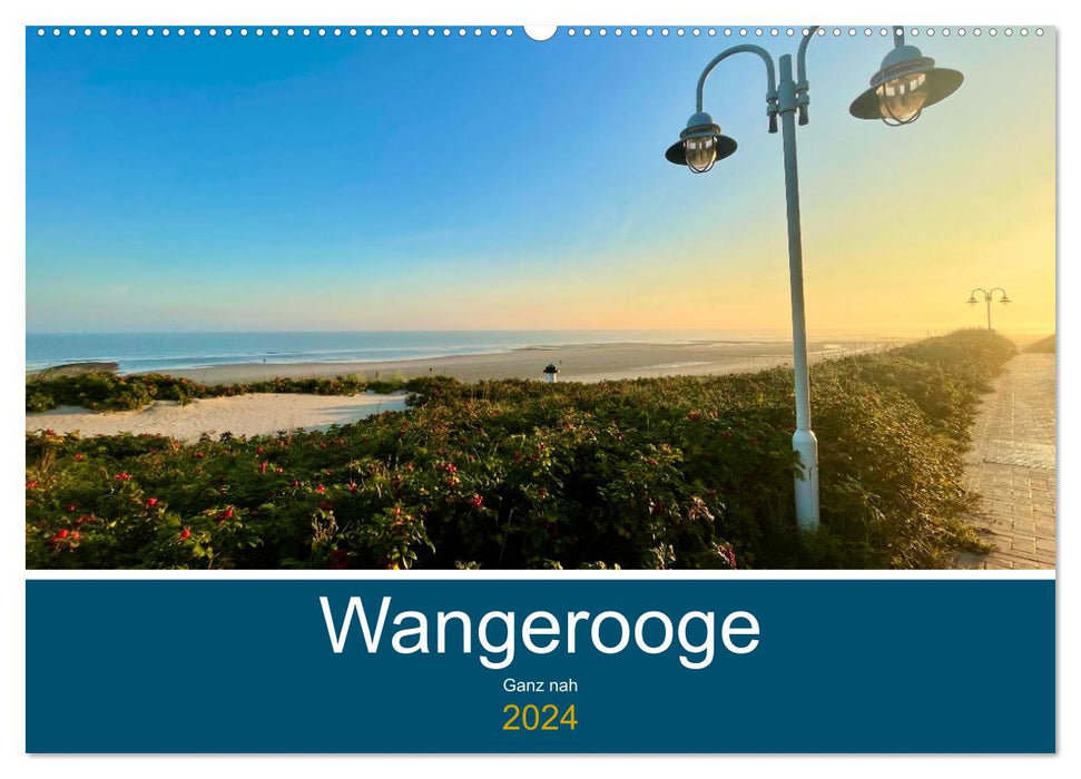 Wangerooge: Ganz nah (CALVENDO Wandkalender 2024)