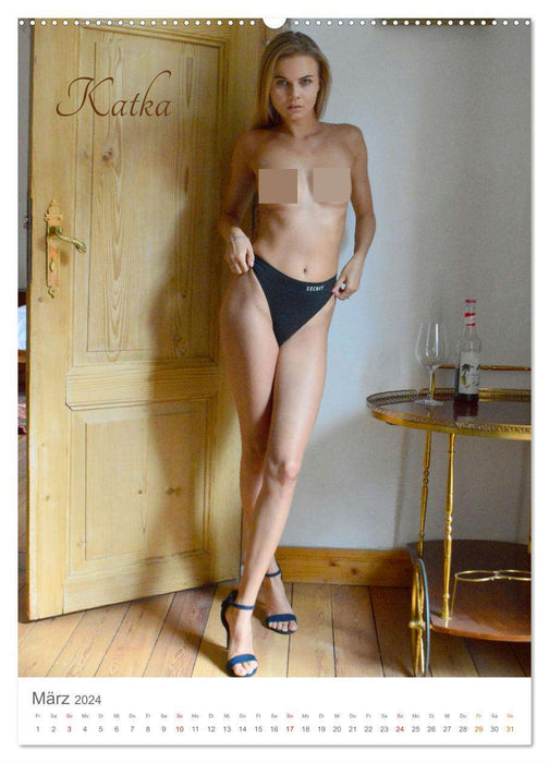 Erotische Frauen - Erotik Fotoart (CALVENDO Premium Wandkalender 2024)