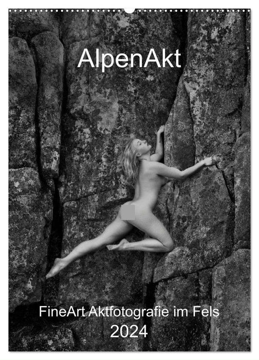 AlpenAkt 2024 (Calendrier mural CALVENDO 2024) 