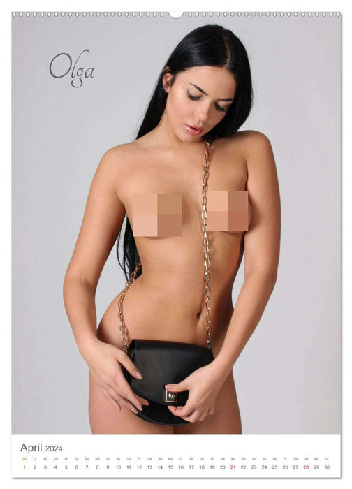 Erotische Frauen - Erotik Fotoart (CALVENDO Wandkalender 2024)