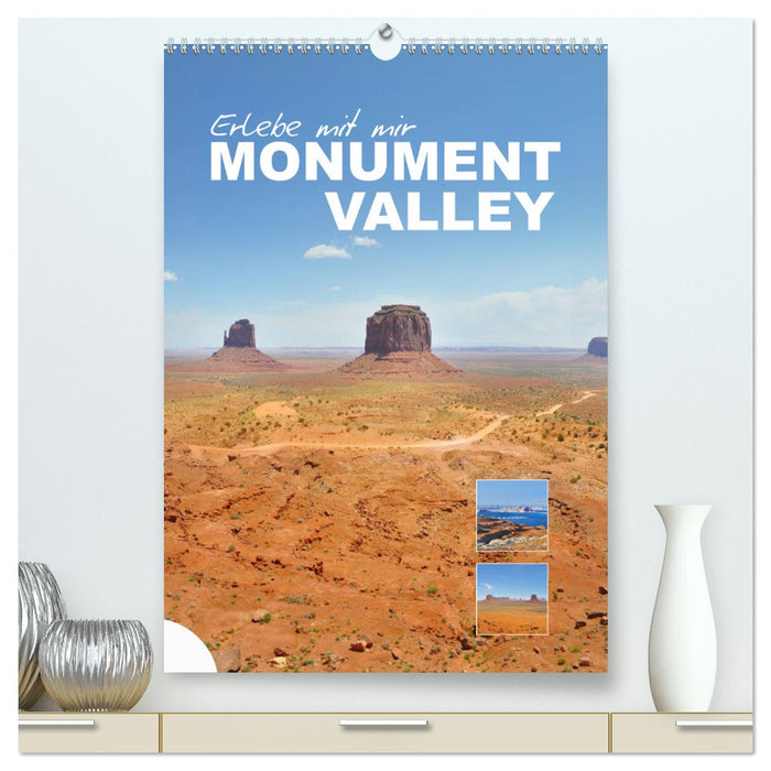 Découvrez Monument Valley avec moi (Calendrier mural CALVENDO Premium 2024) 