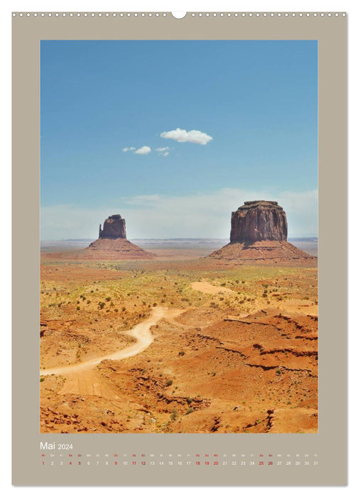 Erlebe mit mir das Monument Valley (CALVENDO Premium Wandkalender 2024)