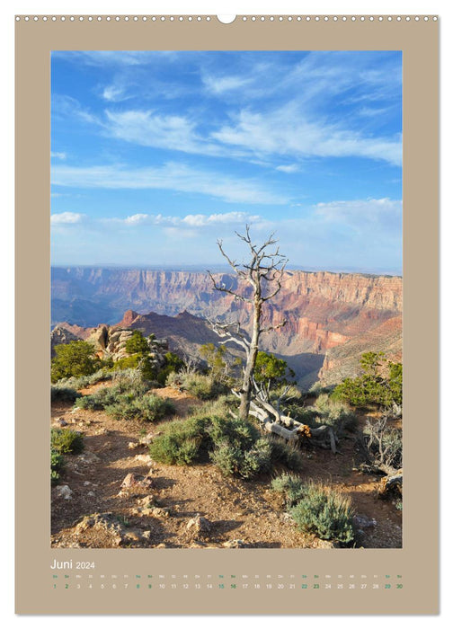 Erlebe mit mir den Grand Canyon (CALVENDO Premium Wandkalender 2024)