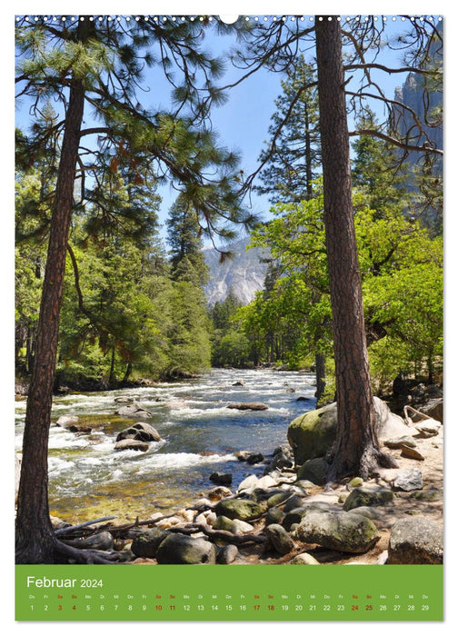 Erlebe mit mir den Yosemite Nationalpark (CALVENDO Premium Wandkalender 2024)