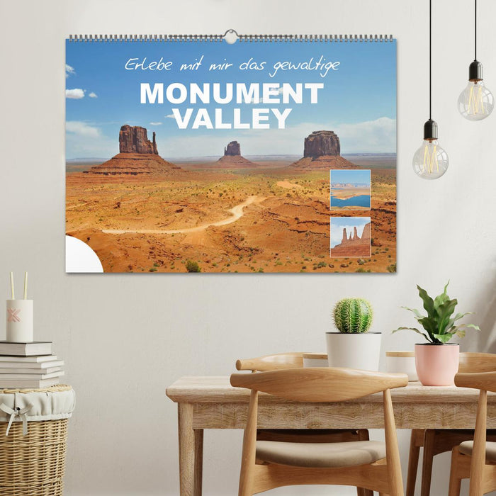 Erlebe mit mir das gewaltige Monument Valley (CALVENDO Wandkalender 2024)