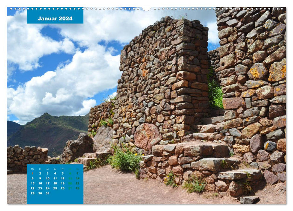 Erlebe mit mir das unverwechselbare Peru (CALVENDO Premium Wandkalender 2024)