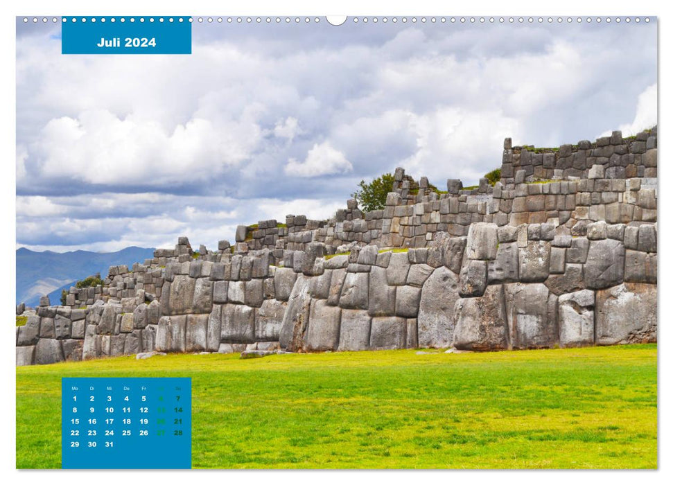 Erlebe mit mir das unverwechselbare Peru (CALVENDO Premium Wandkalender 2024)