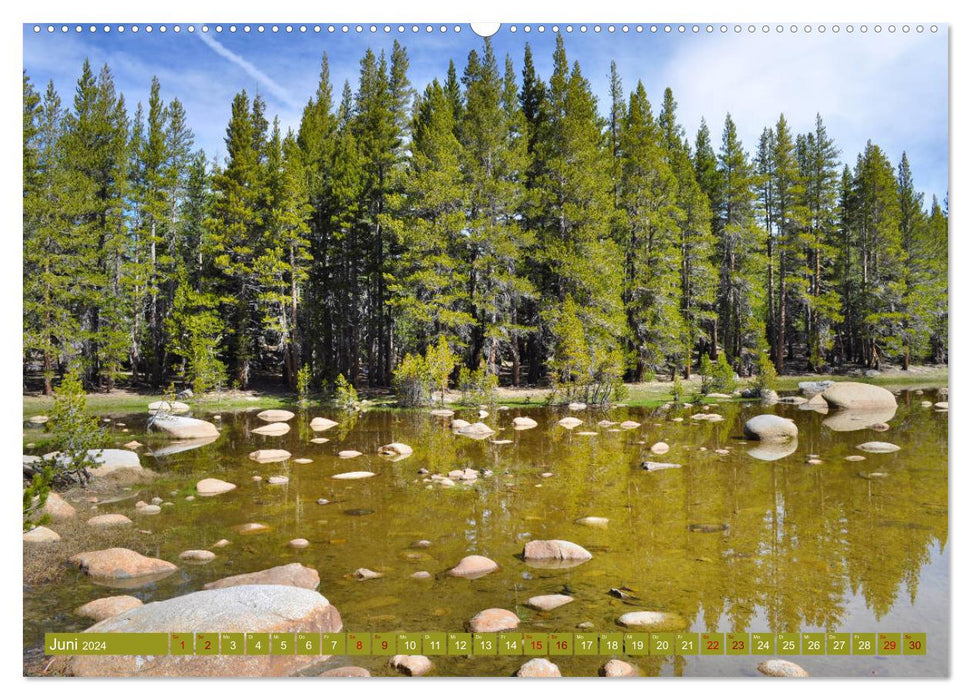 Erlebe mit mir die Landschaft des Yosemite Nationalpark (CALVENDO Wandkalender 2024)