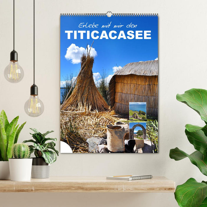 Erlebe mit mir den Titicacasee (CALVENDO Wandkalender 2024)