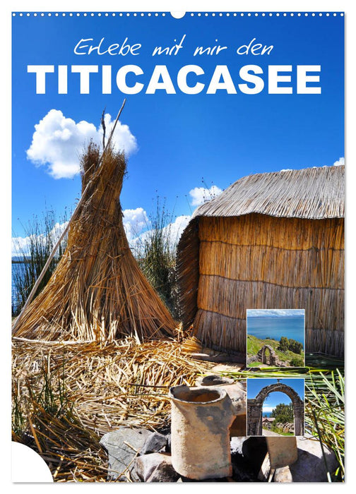 Découvrez le lac Titicaca avec moi (calendrier mural CALVENDO 2024) 