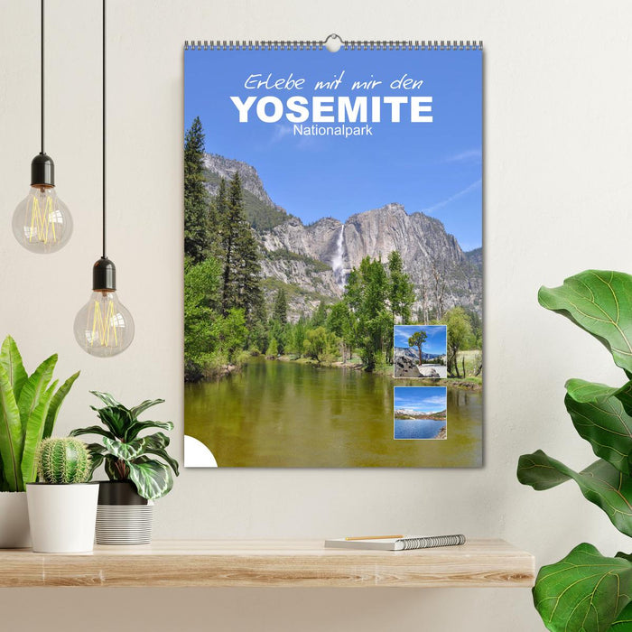 Découvrez le parc national de Yosemite avec moi (calendrier mural CALVENDO 2024) 