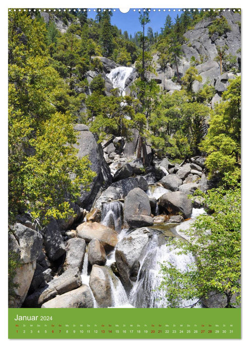 Découvrez le parc national de Yosemite avec moi (calendrier mural CALVENDO 2024) 