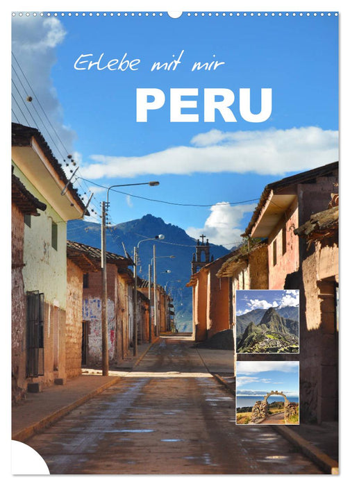 Découvrez le Pérou avec moi (calendrier mural CALVENDO 2024) 