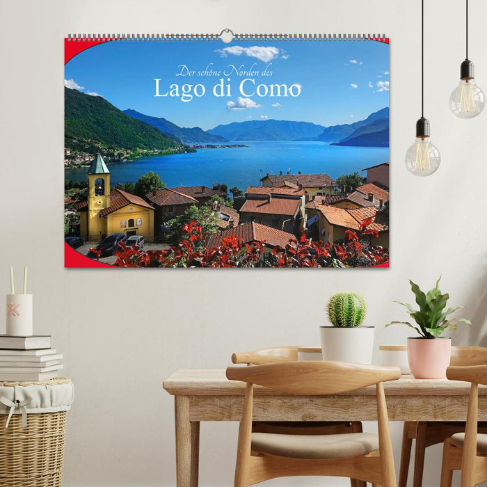 Der schöne Norden des Lago di Como (CALVENDO Wandkalender 2024)