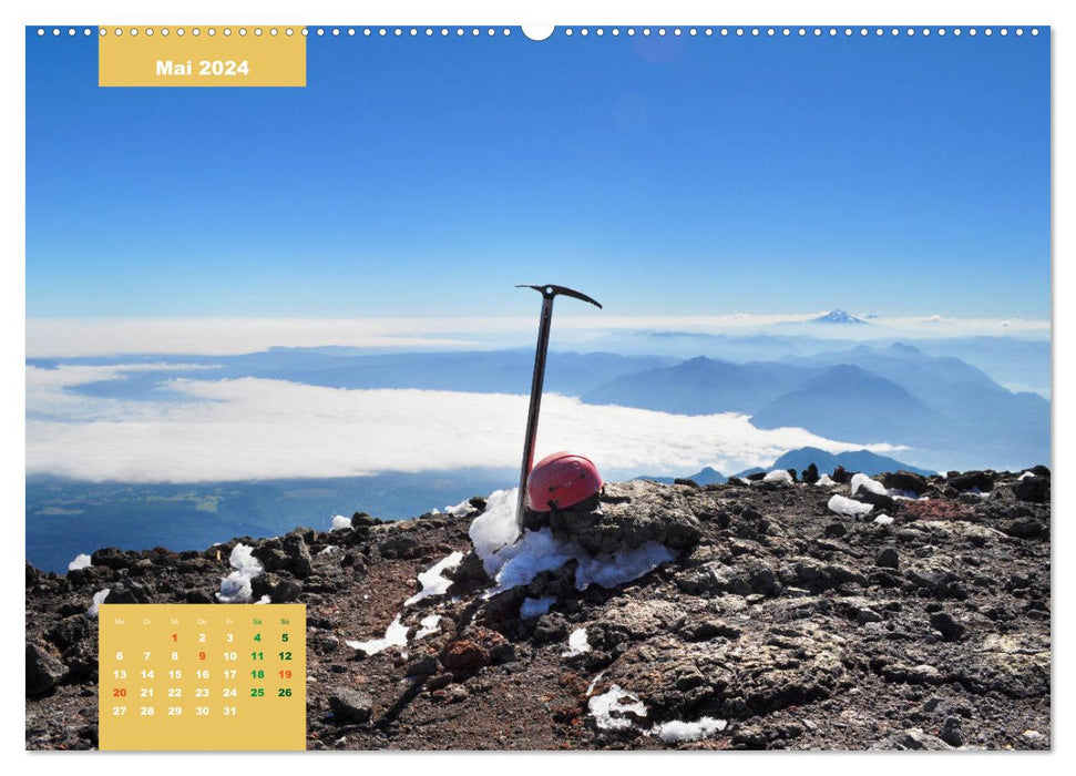 Erlebe mit mir das farbenfrohe Chile (CALVENDO Premium Wandkalender 2024)