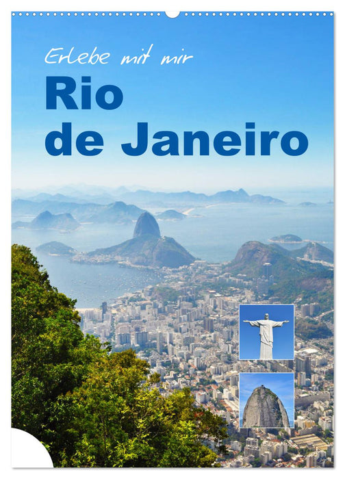 Découvrez Rio de Janeiro avec moi (calendrier mural CALVENDO 2024) 