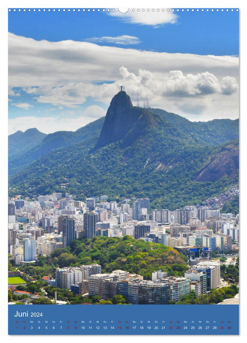 Découvrez Rio de Janeiro avec moi (calendrier mural CALVENDO 2024) 