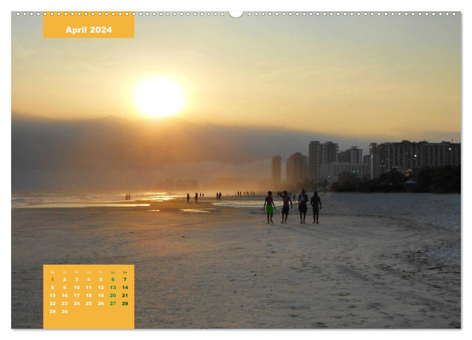 Erlebe mit mir das berauschende Rio de Janeiro (CALVENDO Wandkalender 2024)