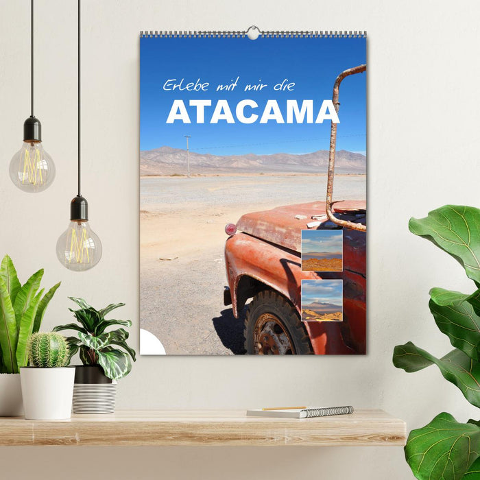 Vivez l'Atacama avec moi (calendrier mural CALVENDO 2024) 