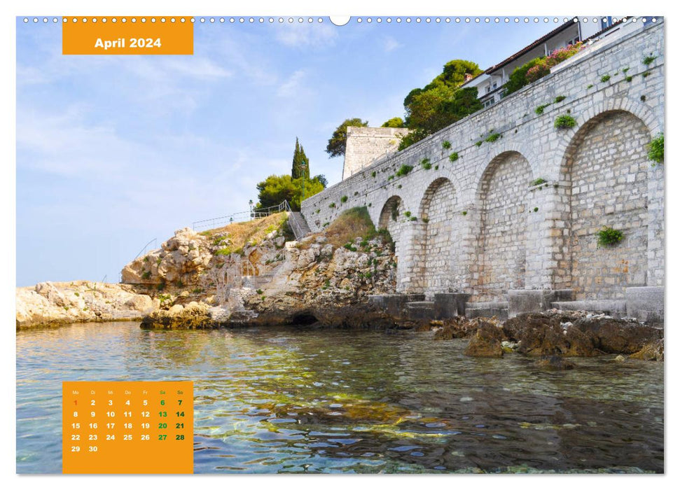 Erlebe mit mir das besondere Kroatien (CALVENDO Premium Wandkalender 2024)