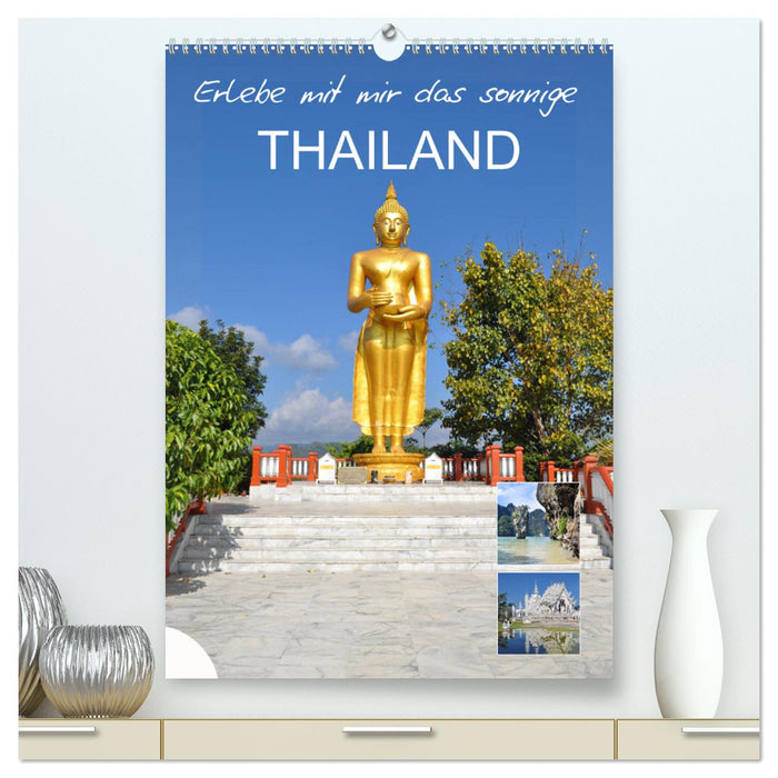 Erlebe mit mir das sonnige Thailand (CALVENDO Premium Wandkalender 2024)