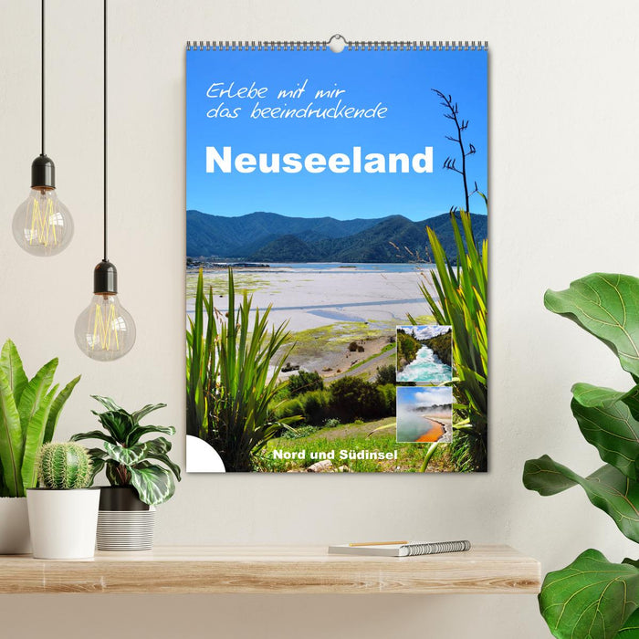 Erleben Sie mit mir das beeindruckende Neuseeland (CALVENDO Wandkalender 2024)